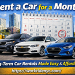 Rent Car For a Month