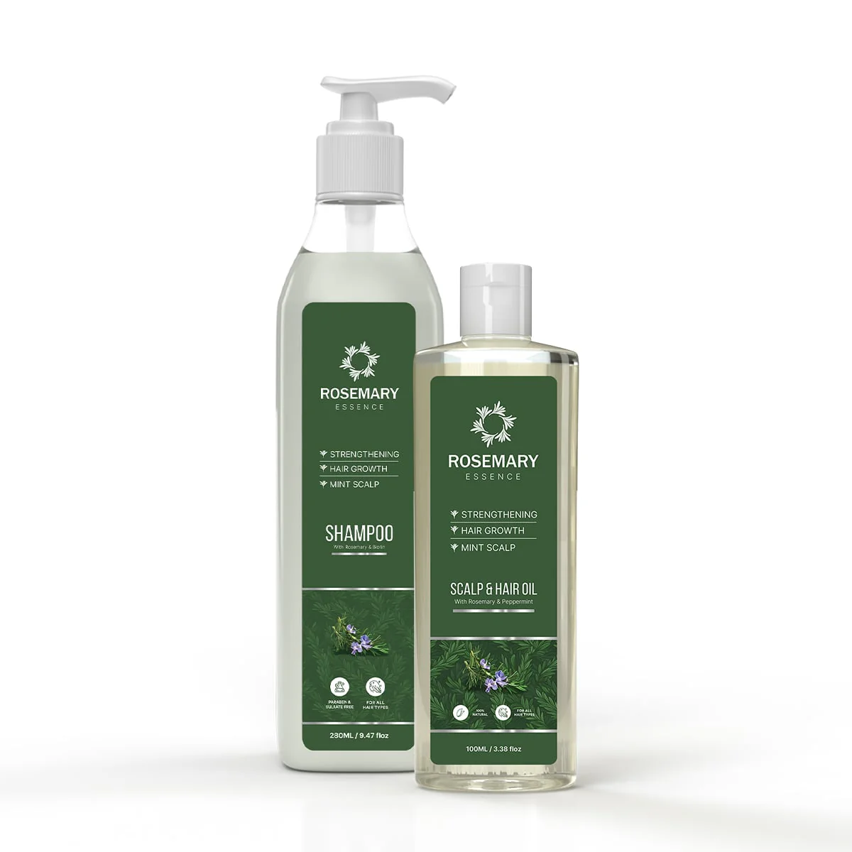Rosemary Strengthening Hair Combo